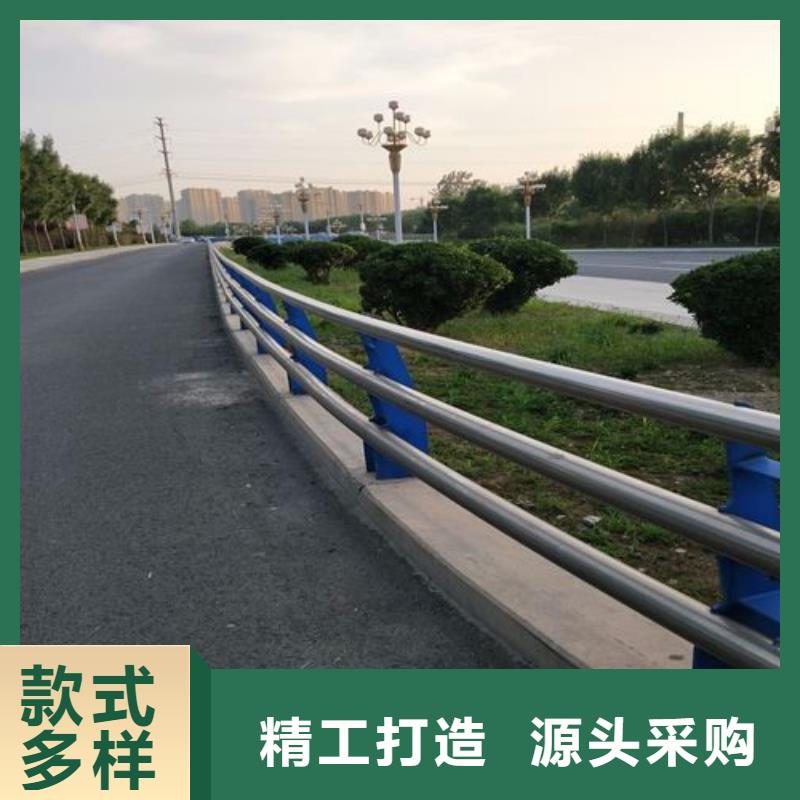 景觀木紋護欄【橋梁防撞護欄】產品實拍支持加工定制