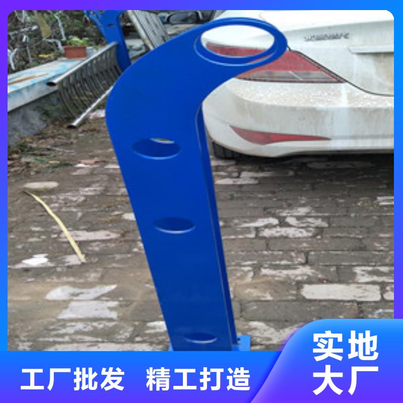 【橋梁護欄立柱】,鍍鋅噴塑鋼板立柱廠家直營產品參數