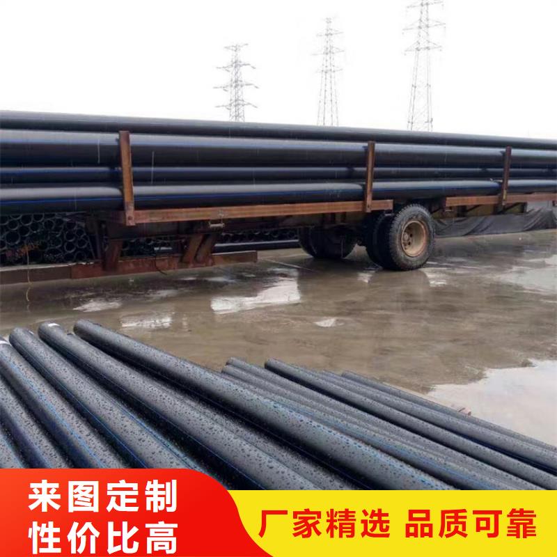 HDPE100级给水管实体厂家本地生产商