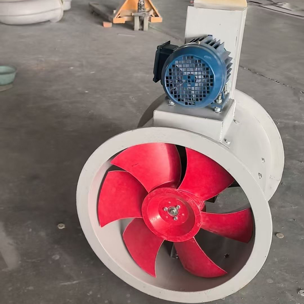 綿陽GXF型玻璃鋼斜流風機穩固的安裝結構