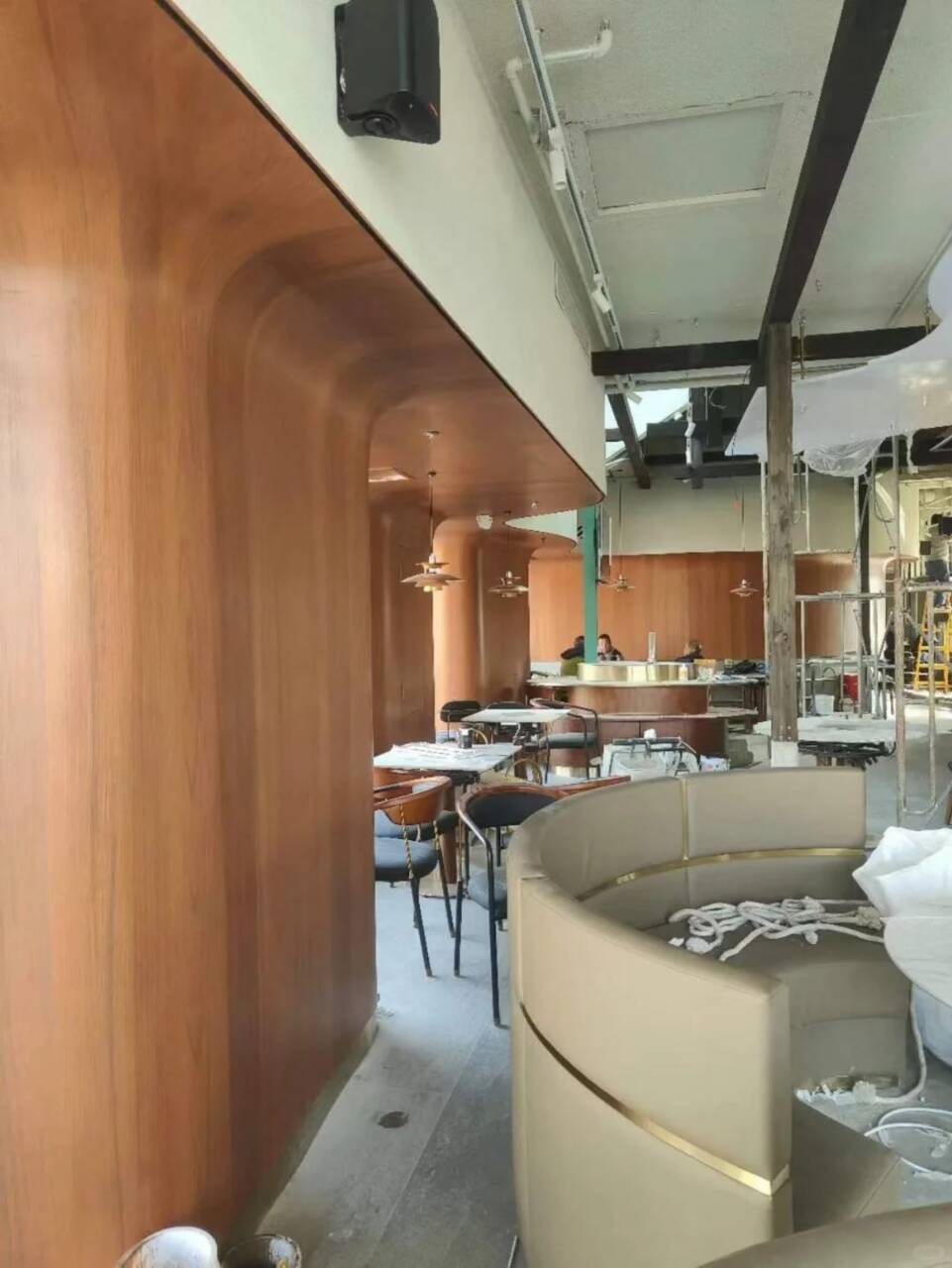仿古園林建筑木紋漆全包施工價格品質卓越