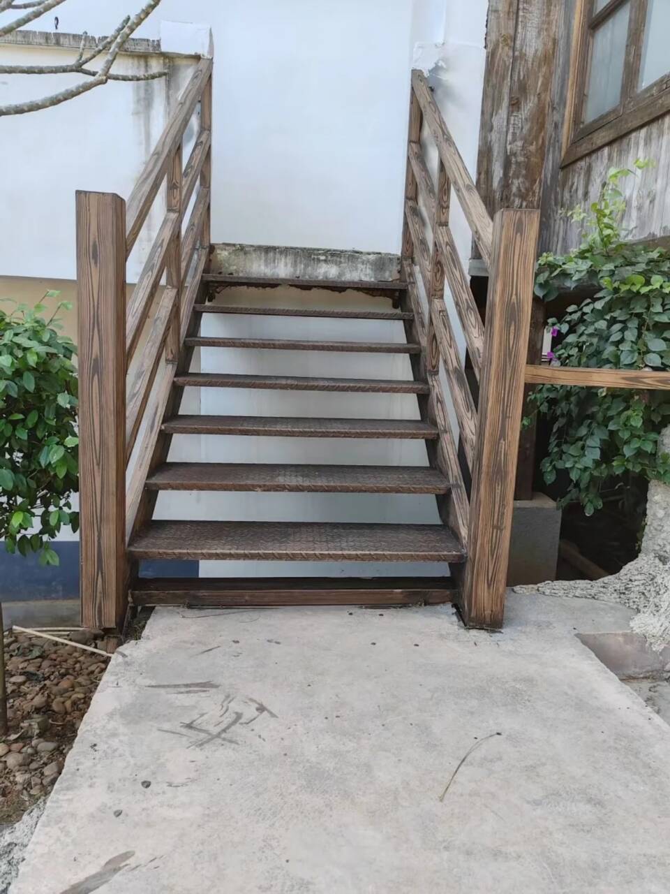 廊架長廊木紋漆源頭工廠