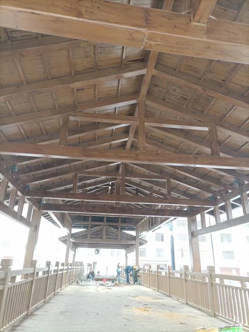 仿古園林建筑木紋漆怎么加盟支持定制