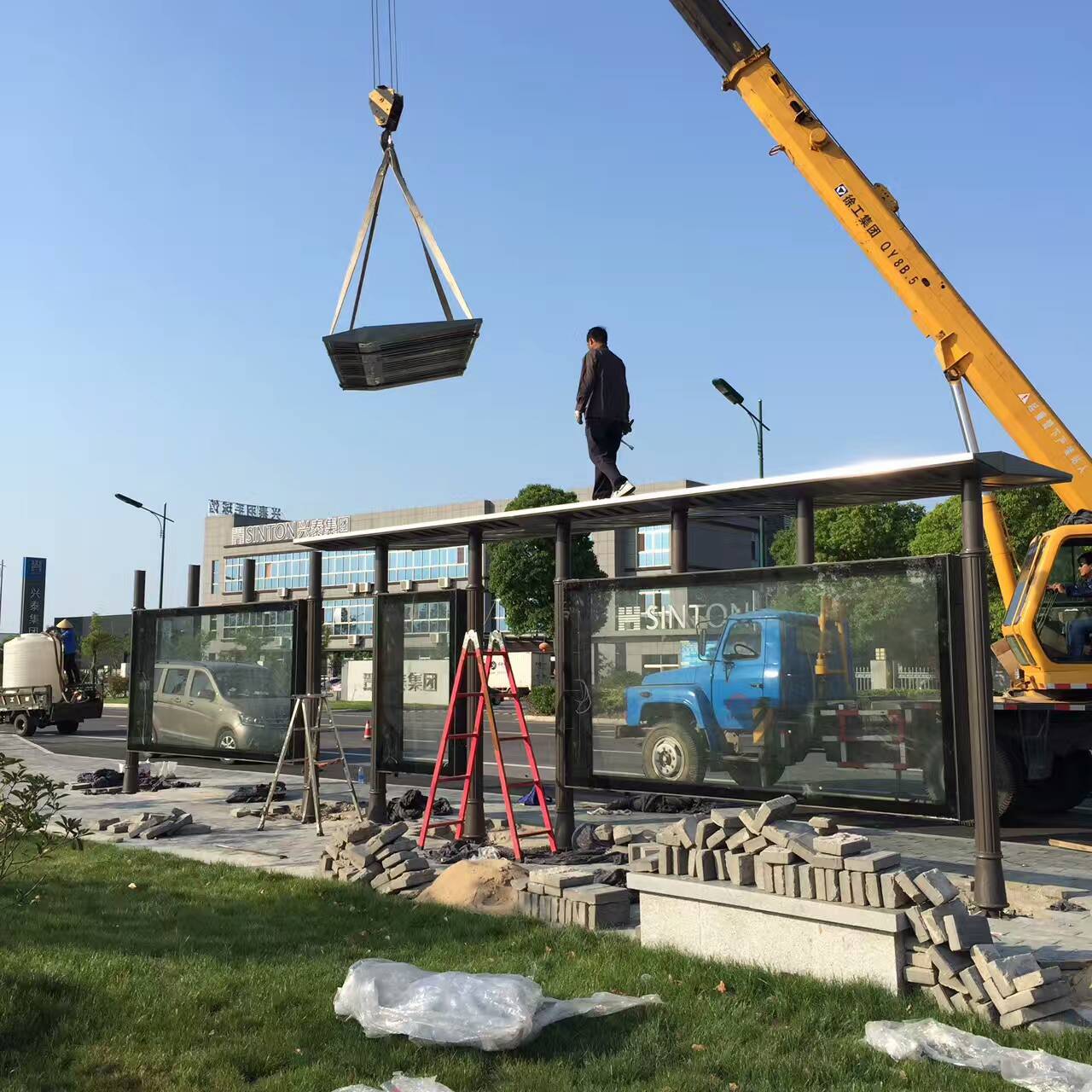 候車亭園林景觀小品免費寄樣當地公司