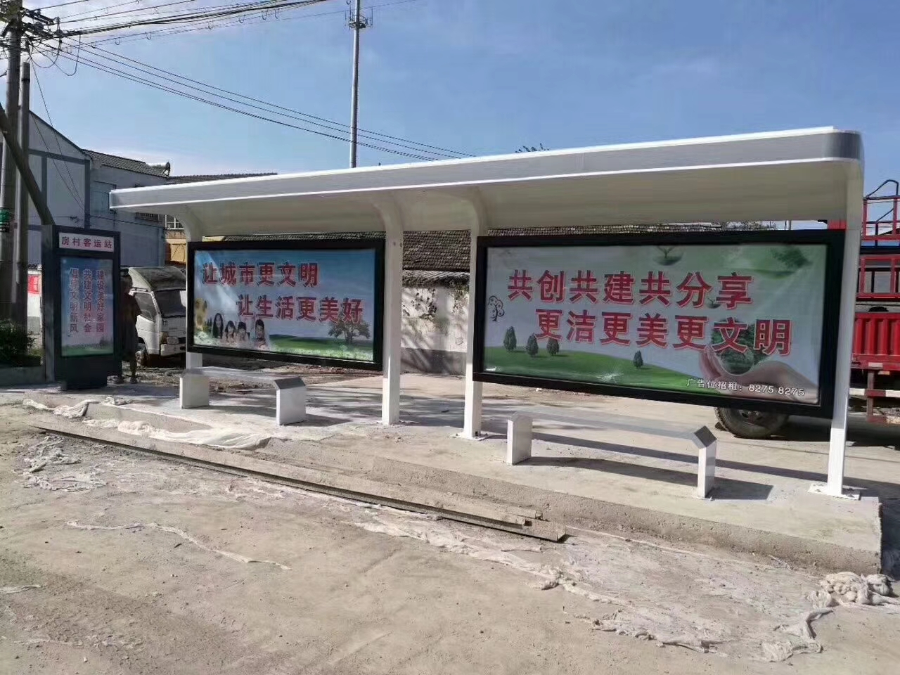 仿古候車亭實力老廠應用范圍廣泛