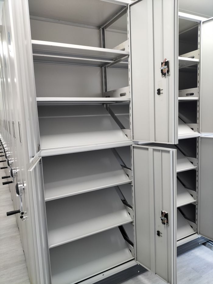 廠家站在角度提出的推廣方案【世曄】資料室密集架讓客戶買的放心