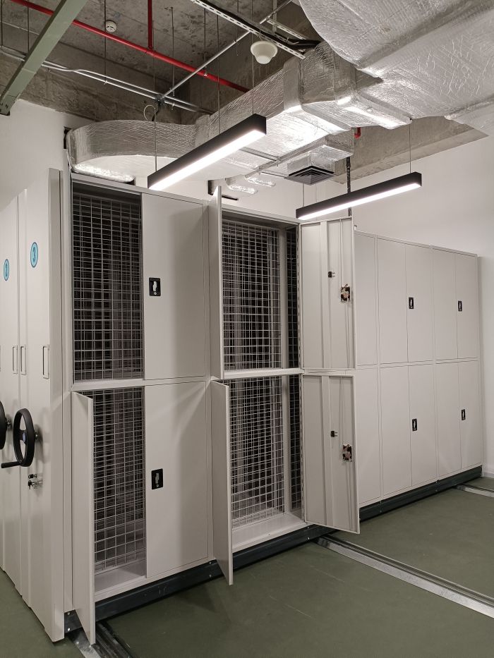 厂家的创造改变格局【桦平】档案库房智能密集架