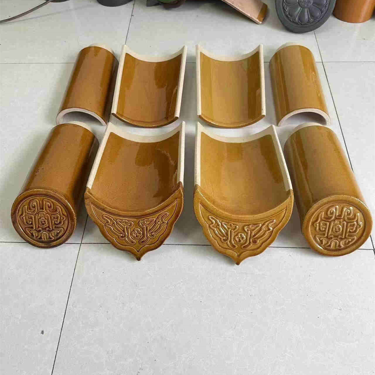 陶瓷琉璃瓦屋頂琉璃瓦廠家市場價