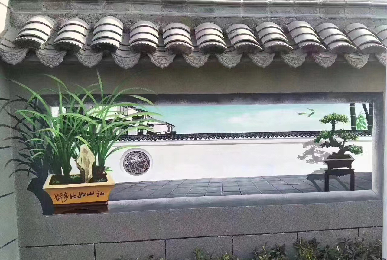白沙縣壁畫彩繪手繪墻繪公司