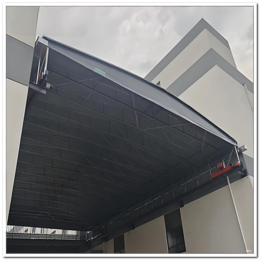 推拉雨棚电动推拉篷一手货源